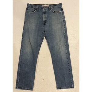 Vintage Levi's 505 Regular Fit Straight Leg Blue Jeans Mens Size 34x32‎